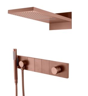 Душевой комплект Boheme Zodiac 132-BRB брашированная бронза